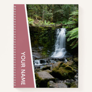 Cuaderno Naturaleza de las cataratas de los bosques tropica