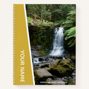 Cuaderno Naturaleza de las cataratas de los bosques tropica