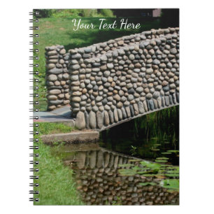 Cuaderno Naturaleza de los Lilypads del puente de piedra