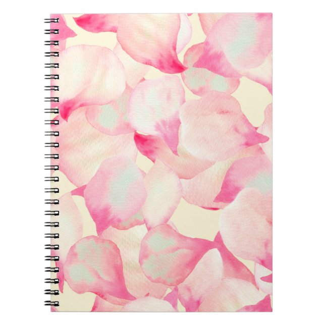 Cuaderno Naturaleza del florecimiento rosa. Naturaleza de l (Frente)