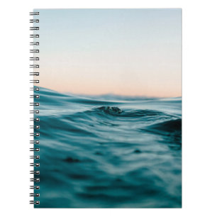 Cuaderno Naturaleza marina de la ola oceánica