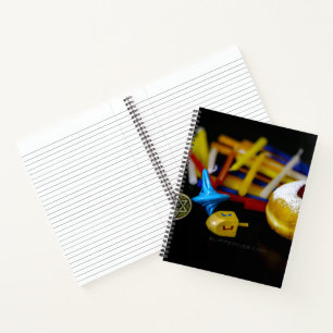 Cuaderno Naturaleza muerta simbólica de Hanukkah de Slipper