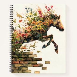 Cuaderno Naturaleza Salto de Caballos Botánicos Florales