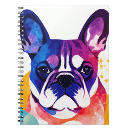 Cuaderno Naturaleza salvaje del perro Bulldog francés Pintu