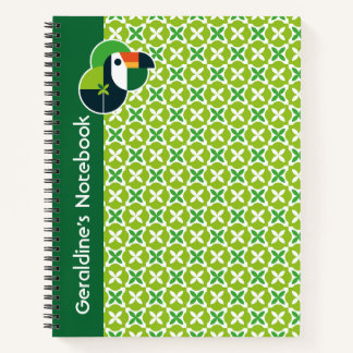 Cuaderno Nature Inspired Geometric Toucan for Bird Lovers
