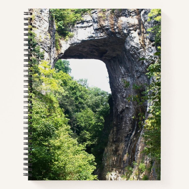 Cuaderno Nature's Archway - Natural Bridge (Anverso)