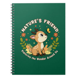 Cuaderno Nature's Friend Cute Fawn Woodland Animal