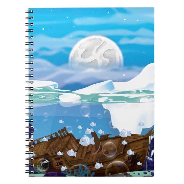 Cuaderno Naufragio Ártico Subacuático (Frente)