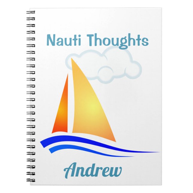 Cuaderno Nauti Thoughts Nautical (Frente)