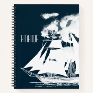 Cuaderno Náutica de naves y nubes