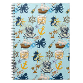 Cuaderno  Nautical Bachelor Party
