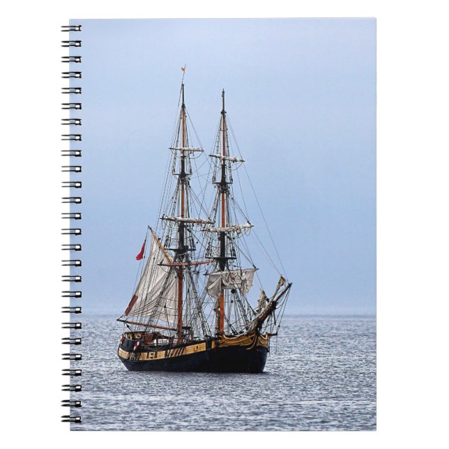 Cuaderno Nautical Fishing Boys Blue Skies (Frente)