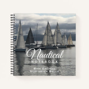 Cuaderno náutico con nombre del propietario