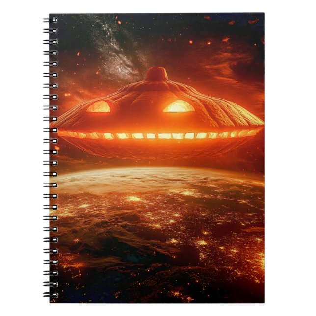 Cuaderno Nave Espacial de Halloween (Frente)