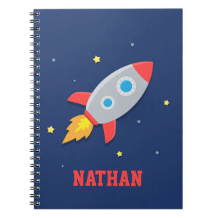 Cuaderno Nave Espacial, Espacio Exterior, Para Niños