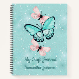 Cuaderno Nave Journal con texto de Personalizable de maripo
