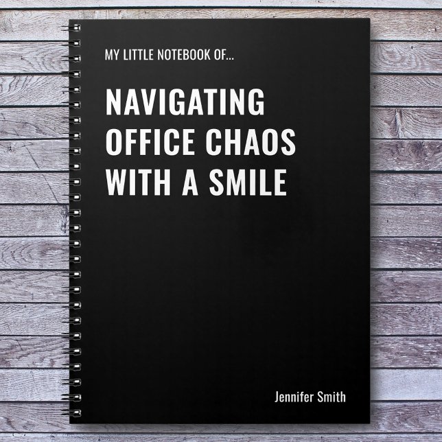 Cuaderno Navegación por la cita divertida de Office Chaos (Subido por el creador)