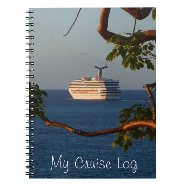 Cuaderno Navegar en las vacaciones de crucero Sunset I (Frente)