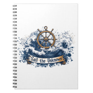 Cuaderno "Navegar por lo desconocido" - Diseño de inspiraci