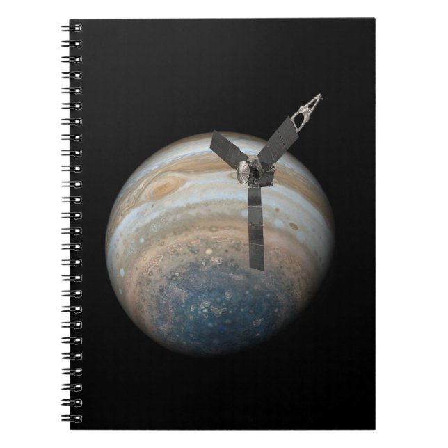 Cuaderno Naves espaciales de Juno en el planeta Júpiter (Frente)