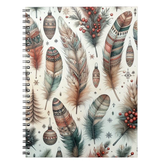 Cuaderno Navidad Boho (Frente)