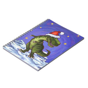 Cuaderno Navidad de Tyrannosaurus