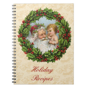 Cuaderno Navidad del vintage