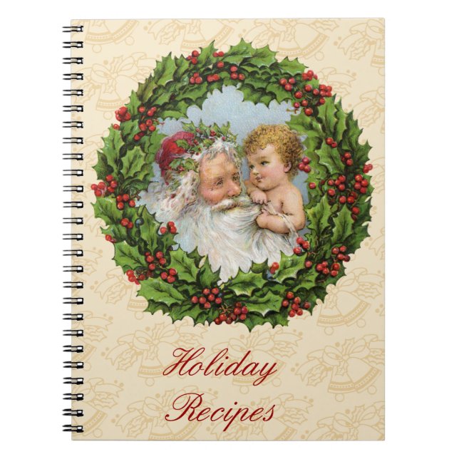 Cuaderno Navidad del vintage (Frente)