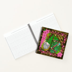 CUADERNO NAVIDAD FEROSA PERSONALIZADA CON ÁRBOL DE GNOME XM