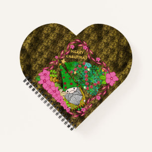 CUADERNO NAVIDAD FEROSA PERSONALIZADA CON ÁRBOL DE GNOME XM