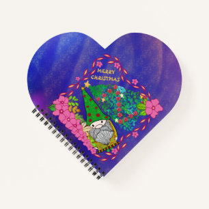 CUADERNO NAVIDAD FEROSA PERSONALIZADA CON ÁRBOL DE GNOME XM