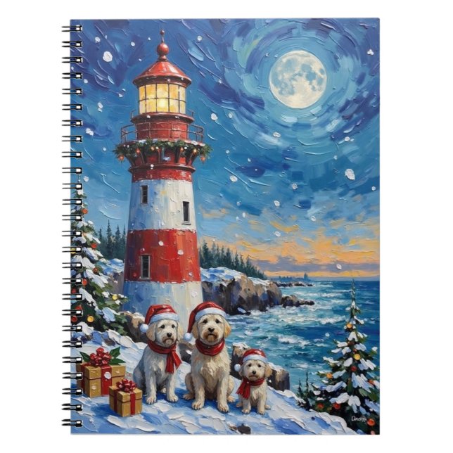 Cuaderno Navidad Maltesa Farol de Fiesta (Frente)