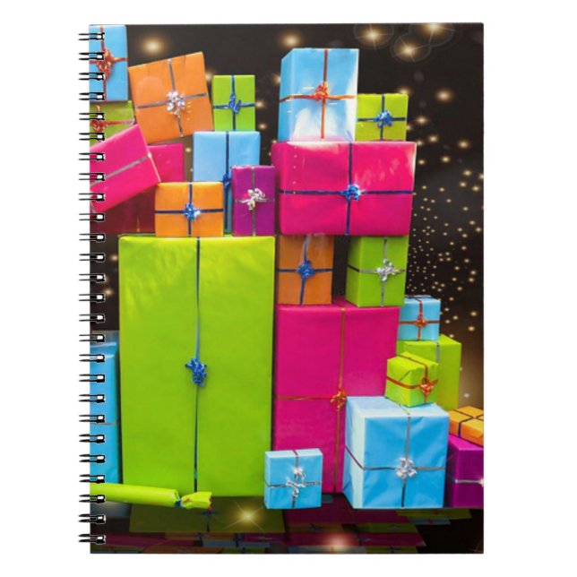 Cuaderno navidad presenta cuaderno. (Frente)