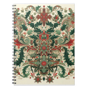 Cuaderno Navidad victoriana/clásica/vintage