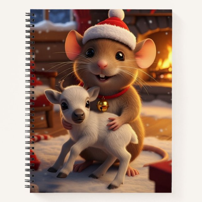 Cuaderno Navidades acogedores con amigos (Anverso)