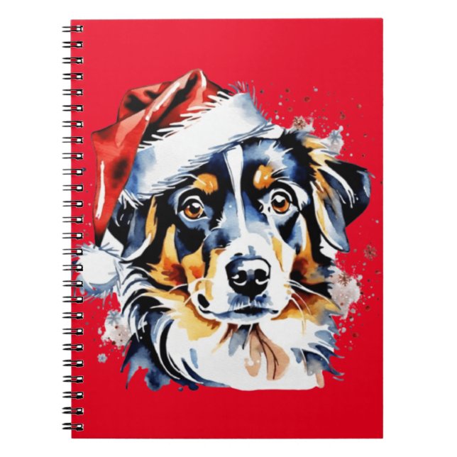 Cuaderno Navidades adorables cachorros (Frente)