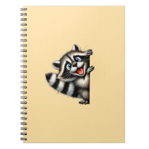 Cuaderno Navidades Adorables del Raccoon Peek - Delicioso G