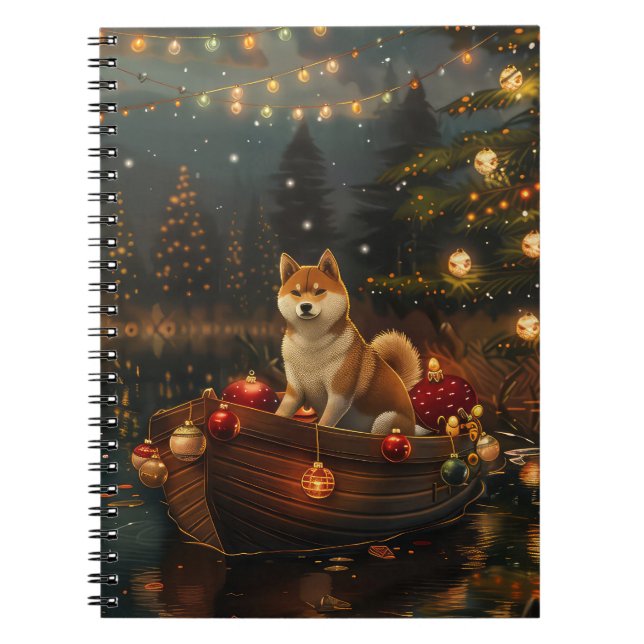 Cuaderno Navidades Akita Festividad (Frente)
