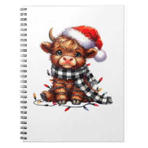 Cuaderno Navidades alumbran Highlan Viento de Vaca Highland