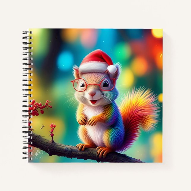 Cuaderno Navidades Arrebotan Como Santa Claus-56765 (Anverso)