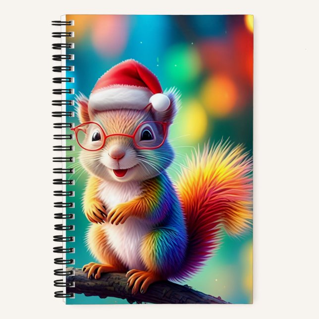 Cuaderno Navidades Arrebotan Como Santa Claus-56765 (Anverso)