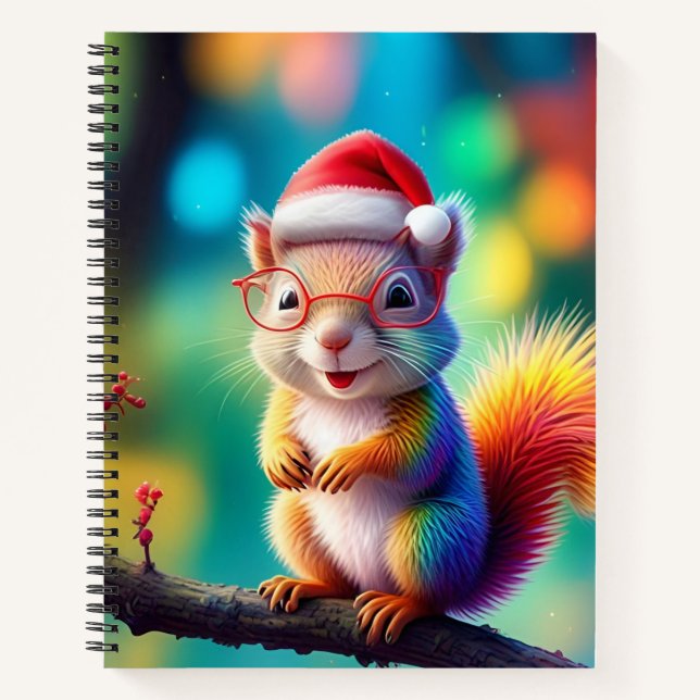 Cuaderno Navidades Arrebotan Como Santa Claus-56765 (Anverso)