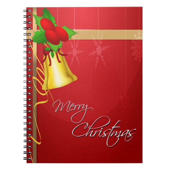 Cuaderno Navidades Bell y Ribbon (Frente)