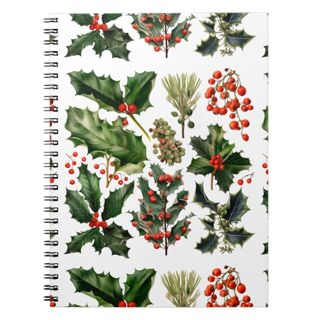 Cuaderno Navidades Berries Holly se va. Navidades Berries (Frente)