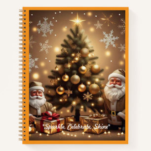 Cuaderno "Navidades brillantes Star Light"