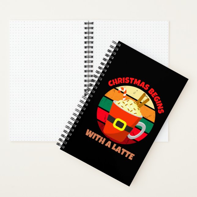 CUADERNO NAVIDADES COMIENZAN CON UN LATTE (Interior)