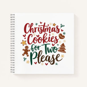 Cuaderno Navidades Cookies Para Dos, Por Favor, Navidad De 