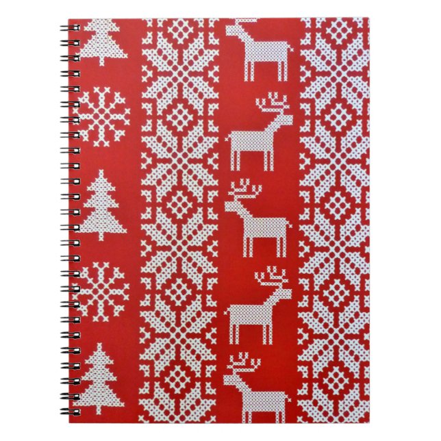 Cuaderno Navidades Cross Stitch (Frente)