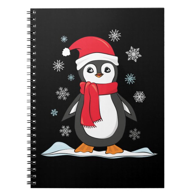 Cuaderno Navidades Cute Penguin (Frente)