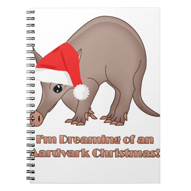 Cuaderno Navidades de Aardvark (Frente)